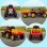 Homcom Tractor Eléctrico Con Remolque Para Niños 3-6 Años 136,5x50x52,5 Cm Rojo