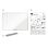 Tableau blanc en mélamine Nobo Essence
