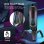 Vertux Marshal Micrófono Gaming Cardioide HD RGB Controles Inteligentes Rotación 360º PC/PS5/Xbox