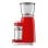 SMEG CGF01RDEU Estética 50's Style Molinillo de Café de Acero Inoxidable 150 W Rojo