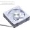 Phanteks D30-120 Single Reverse 120mm DRGB PWM Ventilador Suplementario Blanco