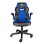 Sedia da gaming Talius Crab con braccioli pieghevoli in nylon blu