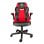 Sedia da gaming Talius Crab con braccioli pieghevoli in nylon rosso