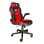 Sedia da gaming Talius Crab con braccioli pieghevoli in nylon rosso