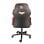 Sedia da gaming Talius Crab con braccioli pieghevoli in nylon rosso