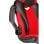 Sedia da gaming Talius Crab con braccioli pieghevoli in nylon rosso