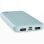Nubbeh Twister Powerbank 10000mAh USB-A/USB-C QC Turquesa