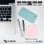 Nubbeh Twister Powerbank 10000mAh USB-A/USB-C QC Turquesa