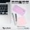 Nubbeh Twister Powerbank 10000mAh USB-A/USB-C QC Lila