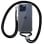 Fantastica custodia nera con cordino per iPhone 15 Pro