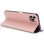 Étui à rabat Cool Elegance en or rose pour iPhone 15 Pro