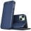 Coole Eleganz Blaue Flip-Cover-Hülle für iPhone 15 Plus