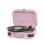 Tocadiscos Prixton VC600 Bluetooth 6W RMS Tracção Correia USB MicroSD Rosa