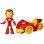 Hasbro Original Marvel Spidey And His Amazing Friends Figura de Iron Man y Bólido Iron