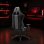 Chaise Gaming Tempest Vanquish Grise - Design Aggressif et Confort Max