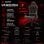 Fauteuil Gaming Tempest Vanquish Tissu Respirant Noir/Rouge