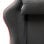 Tempest Vanquish Silla Gaming Negra/Roja Tela Transpirable