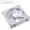 Phanteks D30-140 Single Reverse 140mm DRGB PWM Ventilador Suplementario Blanco