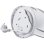 Hervidor de Agua Tristar WK-1324 1,5 L 2000 W Blanco Base 360º Plástico Sin BPA