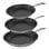 Cecotec Polka Classy Bucket Steel Bratpfannen-Set aus Edelstahl, 3er-Set, 20/24/28 cm