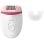 Philips Satinelle Essential BRE235/00 épilateur Rose, Blanc
