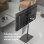 Onkron TS5065-B Soporte TV Giratorio 30"-60" Cristal Templado Hasta 41Kg Vesa 400x400 Negro