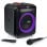 Altoparlante Bluetooth BigBen Cube con effetti luminosi 200W + microfono + telecomando