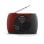 Thomson RT353 Rádio FM Portátil Analógico Preto/Vermelho