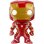 Figura Funko Pop Marvel Iron Man Capitán América Civil War Vinilo 9 cm
