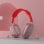 Klack KP9 Auriculares Inalámbricos Bluetooth Sonido Alta Calidad HiFi Rojo