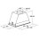 Cata GL 75X/D Campana Integrable 75cm A Acero Inoxidable