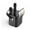 Klack Karaoke Altifalante Subwoofer com Dois Microfones Bluetooth 100W e Modificador de Voz Preto