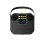 Klack Karaoke Altifalante Subwoofer com Dois Microfones Bluetooth 100W e Modificador de Voz Preto