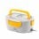 Innovagoods Lunffi Lancheira Elétrica Portátil para Escritório e Carro 1.5L 60W Amarela