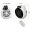 Klack Calefactor Cerámico de Enchufe con Mando 900W Blanco