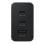 Klack Cargador de 2 Puertos USB-C + 1 Puerto USB-A 65W Negro