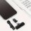 Klack K8 Micrófono Inalámbrico con Reducción de Ruido Compatible con iPhone y USB-C 20m