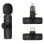 Klack K8 Micrófono Inalámbrico con Reducción de Ruido Compatible con iPhone y USB-C 20m