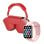 Klack Pack Smartwatch Watch 9 Max + Auriculares Bluetooth Klack Pro Rosa/rojo