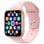 Klack Watch 9 Max Bluetooth Esporte Smartwatch Rosa