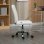 Vinsetto Silla de Oficina sin Brazos Blanco