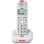 SPC Comfort Kairo Téléphone fixe sans fil pour seniors compatible avec appareils auditifs Blanc