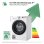 LG F4DR5509A1W Lavasecadora de Carga Frontal 9Kg/6Kg D Blanca