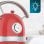 Cecotec Thermosense 420 Vintage Light Red Hervidora de Agua 1.8L 2200W