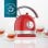 Cecotec Thermosense 420 Vintage Light Red Hervidora de Agua 1.8L 2200W