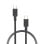 Nubbeh Borealis Cable USB-C a USB-C de Silicona Líquida 1.5m 3a 60W Negro