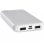 Nubbeh Twister Powerbank 10000mAh USB-A/USB-C QC Blanco