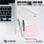 Nubbeh Twister Powerbank 10000mAh USB-A/USB-C QC Blanco