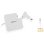 Eightt EAUTL chargeur d'appareils mobiles Ordinateur portable, Universel Blanc Secteur Intérieure