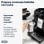 Caffettiera Automatica DeLonghi Rivelia 1,4L 19 bar con macinacaffè e vaporizzatore